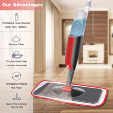 Carica l'immagine nel visualizzatore di Gallery, Winpok Lavapavimenti a Spruzzo, Spray Mop Scopa a Rosso - Ilgrandebazar
