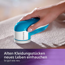 Carica l'immagine nel visualizzatore di Gallery, Philips Levapelucchi Elettrico - Leva Pallini per Vestiti, Blu (GC026/00)