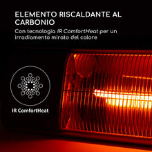 Carica l'immagine nel visualizzatore di Gallery, blumfeldt Silver Bar 2000 - Radiatore a Infrarossi, Lampada 2000 Watt - Ilgrandebazar