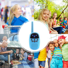 Carica l'immagine nel visualizzatore di Gallery, FLOUREON Gemelli Walkie Talkies Bambini PMR 446 MHz 9 Canali Blu - Ilgrandebazar