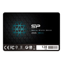 Carica l'immagine nel visualizzatore di Gallery, Silicon Power SSD 128GB 3D NAND A55 SLC Cache 128 GB, Upgraded version - Ilgrandebazar
