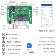 Carica l'immagine nel visualizzatore di Gallery, 4CH Pro R2 WiFi Interruttore Intelligente Wireless 4 Gang PRO - Ilgrandebazar
