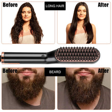 Carica l'immagine nel visualizzatore di Gallery, Spazzola Per Barba Raddrizzatore, Pettine Elettrico e Barba... - Ilgrandebazar