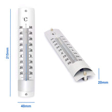 Carica l'immagine nel visualizzatore di Gallery, Lantelme 6185 - Set di 2 termometri in alluminio, analogici, per argento - Ilgrandebazar
