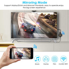 Carica l'immagine nel visualizzatore di Gallery, Chromecast, WiFi Display Dongle 4K 1080P HDMI 5G/2.4G Mini nero - Ilgrandebazar