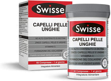 Carica l'immagine nel visualizzatore di Gallery, Swisse Capelli Pelle Unghie Integratore Alimentare 60 Compresse