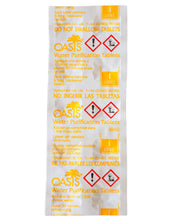 Carica l'immagine nel visualizzatore di Gallery, Oasis 100 pastiglie per purificare l'acqua, (10 x Strisce Separate in... - Ilgrandebazar