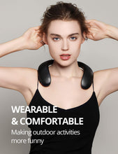 Carica l'immagine nel visualizzatore di Gallery, Altoparlante Bluetooth Indossabile 5.0, Bluedio HS (Hurricane) Wireless Nero - Ilgrandebazar