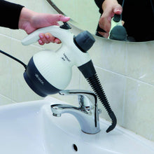 Carica l'immagine nel visualizzatore di Gallery, Ariete 4133/1 Vaporì Jet Pulitore a vapore, Bianco/Nero - Ilgrandebazar