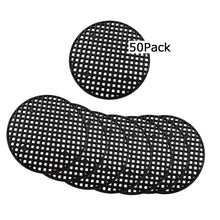 Carica l'immagine nel visualizzatore di Gallery, GreeStore 50 pz Flower pot maglia Pad, giardino, guarnizione 4,5 cm, Nero - Ilgrandebazar
