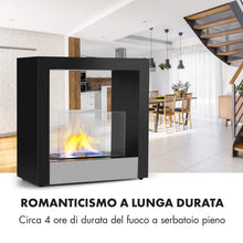 Carica l'immagine nel visualizzatore di Gallery, KLARSTEIN Phantasma Cube Ethanol - Camino ad Etanolo, Bruciatore a Nero - Ilgrandebazar