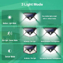Carica l'immagine nel visualizzatore di Gallery, Luce Solare LED Esterno,【270°Angolo 100LED-2 Pezzi - Ilgrandebazar