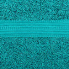 Carica l'immagine nel visualizzatore di Gallery, AmazonBasics - Set di 2 asciugamani da bagno che non Verde Turchese - Ilgrandebazar