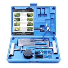 Carica l'immagine nel visualizzatore di Gallery, MAIKEHIGH Kit di Riparazione gomme Heavy Duty - 67 Pezzi PC per L, Blu - Ilgrandebazar