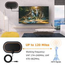 Carica l'immagine nel visualizzatore di Gallery, Bqeel Antenna tv interna per digitale terrestre DTT DVB-T/DVB-T 2 Antenna... - Ilgrandebazar
