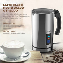 Carica l'immagine nel visualizzatore di Gallery, VAVA IT VA-EB008 Montalatte Elettrico Schiumatore Acciaio Inox caffè Argento - Ilgrandebazar