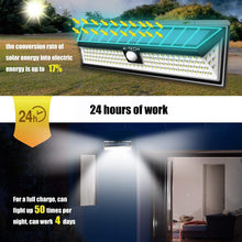 Carica l'immagine nel visualizzatore di Gallery, Luce Solare Esterno AITECH Lampada 118 Led con Sensore 1 Pezzo - Ilgrandebazar