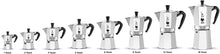 Carica l'immagine nel visualizzatore di Gallery, Bialetti Moka Express Caffettiera in Alluminio, Argento, 6 Tazze