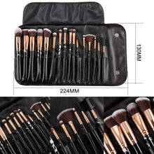 Carica l'immagine nel visualizzatore di Gallery, Pennelli Make Up gee-rgeous 16 pz Magic marmo sintetico premium black - Ilgrandebazar
