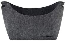 Carica l'immagine nel visualizzatore di Gallery, DuneDesign Borsa di Feltro Artificiale 40x25x30cm per 40x25x30 cm, Grigio - Ilgrandebazar