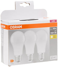 Carica l'immagine nel visualizzatore di Gallery, Osram Base Clas a Lampada LED E27, 13 W, Luce Calda, 3 Unità (Confezione da 1)