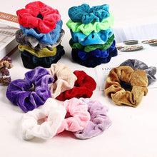 Carica l'immagine nel visualizzatore di Gallery, Wanxida 50 Pezzi Elastici per Capelli in Velluto, Scrunchies Velluto,... - Ilgrandebazar