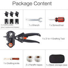 Carica l'immagine nel visualizzatore di Gallery, MoPei Kit 2 in 1 per innesto da potatura, V-Graft Grafting Tool