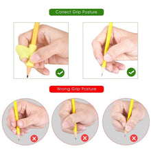 Carica l'immagine nel visualizzatore di Gallery, Aiuto Scrittura,Impugnature per Matita 8 pezzi Multicolor Silicone Souple...