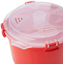 Carica l'immagine nel visualizzatore di Gallery, Sistema Cuociriso, Colore Rosso 2.6 L,
