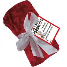 Carica l'immagine nel visualizzatore di Gallery, Bombo Plaid della Mamma. Rosso - Ilgrandebazar