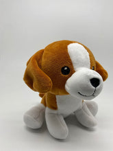 Carica l'immagine nel visualizzatore di Gallery, Beagle in peluche qualità SUPER SOFT (Marrone, Bianco)