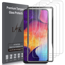 Carica l'immagine nel visualizzatore di Gallery, L&amp;K LK Pellicola Protettiva per Samsung Galaxy A50 Vetro Temperato,[3-Pezzi]... - Ilgrandebazar