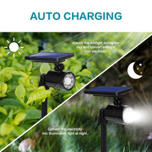 Carica l'immagine nel visualizzatore di Gallery, Luci Solari LED Esterno 2 in 1, 800 Lumens Ultra Luminoso, Lampada Td668 - Ilgrandebazar