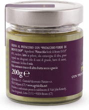 Carica l'immagine nel visualizzatore di Gallery, Agrisicilia Crema Spalmabile al Pistacchio con Pistacchio Verde di Bronte Dop - 200 g