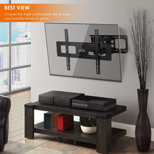 Carica l'immagine nel visualizzatore di Gallery, SIMBR Supporto per TV da Parete 32-70" 3D QLED OLED tv, NERO