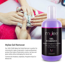 Carica l'immagine nel visualizzatore di Gallery, Mylee Gel Polish Remover 250ml, Solvente per Unghie Professionale, UV / LED.... - Ilgrandebazar