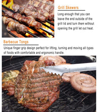 Carica l'immagine nel visualizzatore di Gallery, grilljoy 20pcs Set di 20pcs, strumenti per barbecue da 20 pezzi - Ilgrandebazar