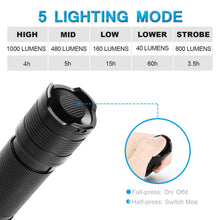 Carica l'immagine nel visualizzatore di Gallery, Tattico Torcia Professionale Con Chip CREE XPG2 S3 T6,1200LUMEN Super... - Ilgrandebazar