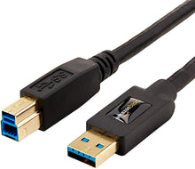 Carica l'immagine nel visualizzatore di Gallery, AmazonBasics - Cavo USB 2.0 maschio A / B (3 m) - Ilgrandebazar
