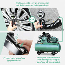 Carica l'immagine nel visualizzatore di Gallery, LOETAD Manometro Pressione Gomme Digitale Pistola Gonfiaggio... - Ilgrandebazar