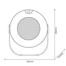 Carica l'immagine nel visualizzatore di Gallery, Olimpia Splendid 99404 Caldodesign S Termoventilatore S, Verde - Ilgrandebazar