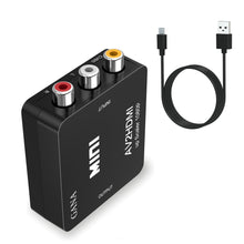 Carica l'immagine nel visualizzatore di Gallery, GANA Adattatore RCA a HDMI, Mini a a HDMI