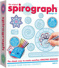 Carica l'immagine nel visualizzatore di Gallery, Grandi Giochi- Spirograph Set con Pennarelli-con 30 Accessori inclusi-CLC04111, Colore, CLC04111