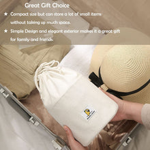 Carica l'immagine nel visualizzatore di Gallery, Dizdvizd Beauty Case da Viaggio per Donne , Borsa da Toilette, Trousse Trucchi Cosmetici Organizer - Beige