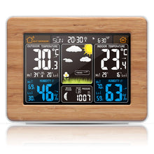 Carica l'immagine nel visualizzatore di Gallery, Stazione Meteo Automatica Digitale Wireless 17.5 * 8 * 13.5cm, Giallo