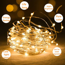 Carica l'immagine nel visualizzatore di Gallery, 15 pezzi Dioxide 20 LED 2M Mini Lampada a fili di rame Bianco Caldo, Luci... - Ilgrandebazar