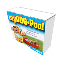 Carica l'immagine nel visualizzatore di Gallery, New Plast My Dog Pool Ø 140 cm Piscina per Cani, Ø 140 h 30cm, Arancione