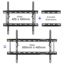 Carica l'immagine nel visualizzatore di Gallery, Cheetah Mounts APTMM2B Supporto da Parete per TV Inclinabile VESA 600, black - Ilgrandebazar