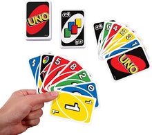 Carica l'immagine nel visualizzatore di Gallery, Mattel Games - UNO, Gioco di Carte per Famiglie e Bambini 7+Anni, W2087 Original Single