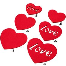 Carica l'immagine nel visualizzatore di Gallery, WILLBOND 30 Pezzi Cuori Appesi di San Valentino Decorazioni a Cuore San... - Ilgrandebazar